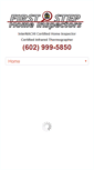 Mobile Screenshot of homeinspectaz.com